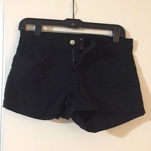 H&M Black Shorts